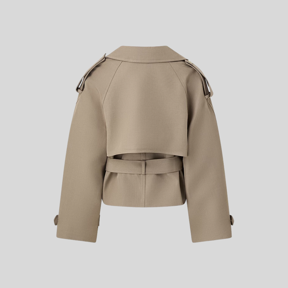 Lumière Belt trench - Beige